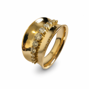 ANEL COM MOISSANITE
