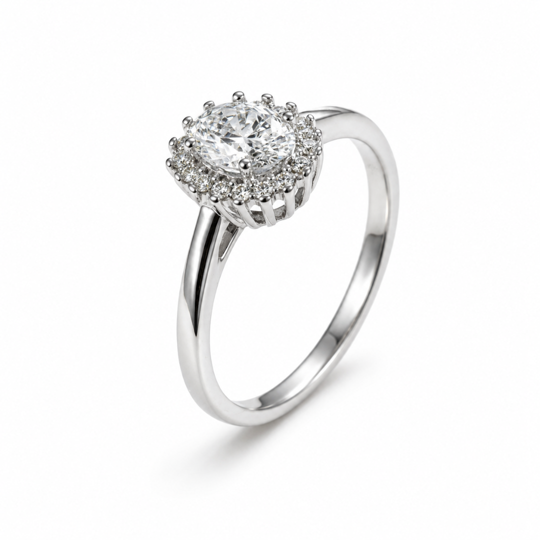 ANEL OVAL MOISSANITE