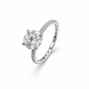 ANEL SOLITÁRIO MOISSANITE