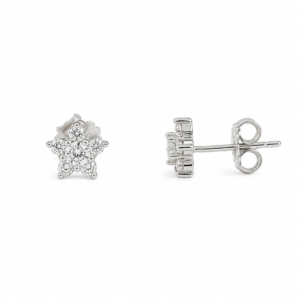 BRINCO FLOR MOISSANITE