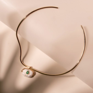 CHOCKER COM PINGENTE PEROLA