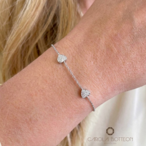 PULSERIA CORAÇÃO CRAVEJADO EM MOISSANITE